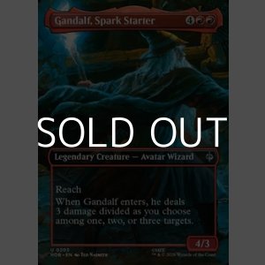 画像: ☆特殊枠【英語Foil】火花熾し、ガンダルフ/Gandalf, Spark Starter