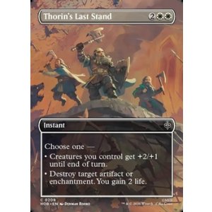 画像: ☆特殊枠【英語】ソーリン最後の抵抗/Thorin's Last Stand
