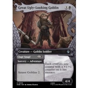 画像: ☆特殊枠【英語】大きな醜い顔のゴブリン/Great Ugly-Looking Goblin