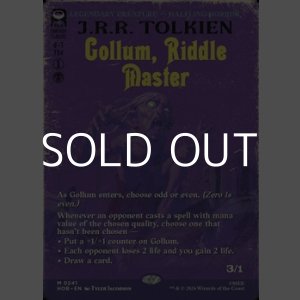画像: ☆特殊枠【英語Foil】なぞなぞ名人、ゴラム/Gollum, Riddle Master