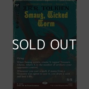 画像: ☆特殊枠【英語Foil】悪い長虫、スマウグ/Smaug, Wicked Worm