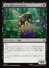 画像: 【日本語】大きく猛々しいミツバチ/Great Fierce Bee
