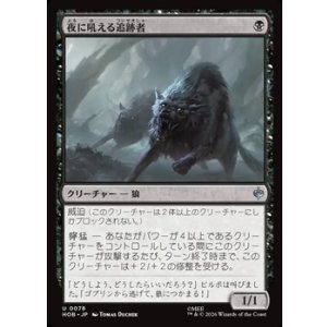 画像: 【日本語Foil】夜に吼える追跡者/Nighthowl Pursuer
