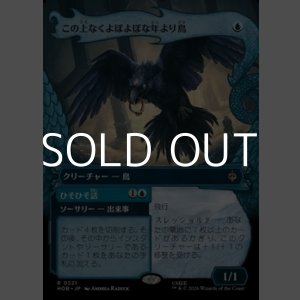 画像: ☆特殊枠【日本語Foil】この上なくよぼよぼな年より鳥/Most Decrepit Old Bird