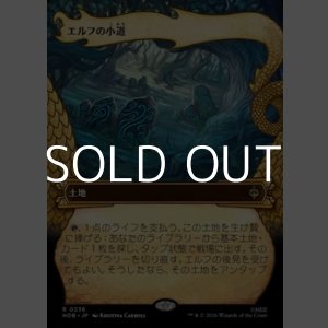 画像: ☆特殊枠【日本語Foil】エルフの小道/Elven Passage
