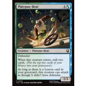 画像: 【英語】カモノハシグマ/Platypus-Bear