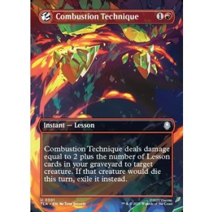 画像: ☆特殊枠【英語】爆裂の技/Combustion Technique