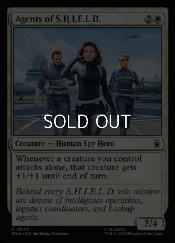 画像1: 【英語Foil】S.H.I.E.L.D.のエージェント/Agents of S.H.I.E.L.D. (1)