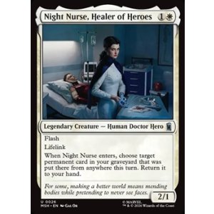 画像: 【英語】ヒーロー達の癒し手、ナイト・ナース/Night Nurse, Healer of Heroes