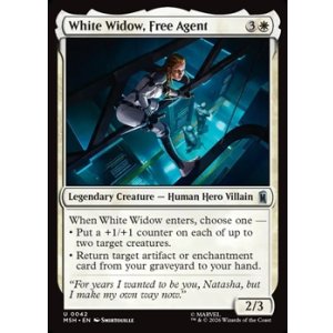 画像: 【英語】独立エージェント、ホワイト・ウィドウ/White Widow, Free Agent