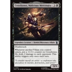 画像: 【英語Foil】残忍な傭兵、クロスボーンズ/Crossbones, Malicious Mercenary