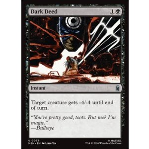 画像: 【英語Foil】邪悪なる行い/Dark Deed