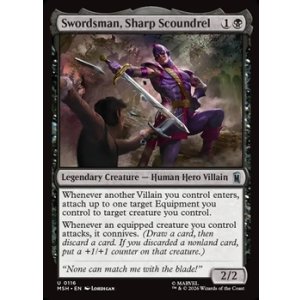 画像: 【英語】切れ者の悪党、ソーズマン/Swordsman, Sharp Scoundrel