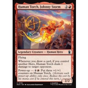 画像: 【英語】ヒューマン・トーチ、ジョニー・ストーム/Human Torch, Johnny Storm