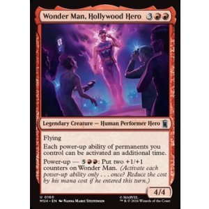 画像: 【英語Foil】ハリウッドのヒーロー、ワンダーマン/Wonder Man, Hollywood Hero