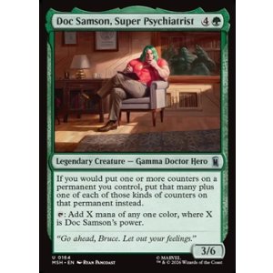 画像: 【英語Foil】超人精神科医、ドク・サムソン/Doc Samson, Super Psychiatrist