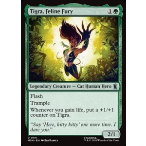 画像: 【英語】荒ぶる猫戦士、ティグラ/Tigra, Feline Fury