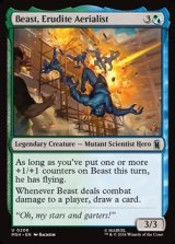 画像: 【英語Foil】博識なる軽業師、ビースト/Beast, Erudite Aerialist