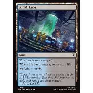 画像: 【英語】A.I.M.の研究所/A.I.M. Labs