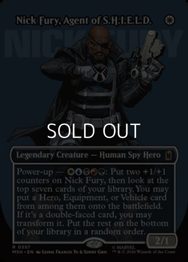 画像1: ☆特殊枠【英語】S.H.I.E.L.D.のエージェント、ニック・フューリー/Nick Fury, Agent of S.H.I.E.L.D. (1)