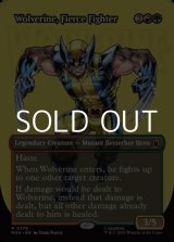画像: ☆特殊枠【英語Foil】獰猛な戦士、ウルヴァリン/Wolverine, Fierce Fighter