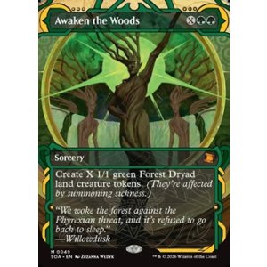 画像: ☆特殊枠【英語Foil】森林の目覚め/Awaken the Woods