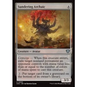 画像: 【英語Foil】隔離するアルカイック/Sundering Archaic