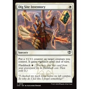 画像: 【英語】発掘現場の備品一覧/Dig Site Inventory
