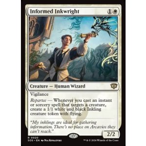 画像: 【英語Foil】精通した墨職人/Informed Inkwright