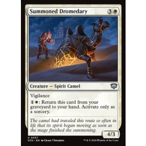 画像: 【英語】召喚されたヒトコブラクダ/Summoned Dromedary