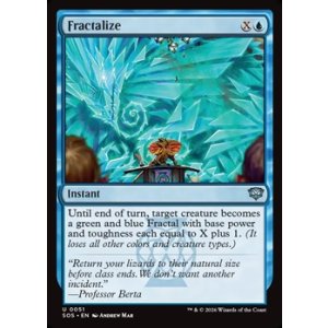 画像: 【英語Foil】フラクタル化/Fractalize