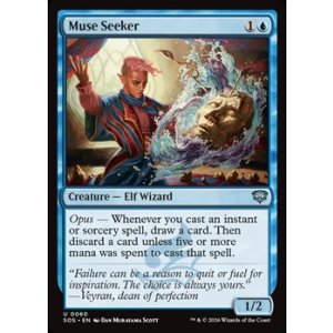 画像: 【英語Foil】ミューズの探究者/Muse Seeker