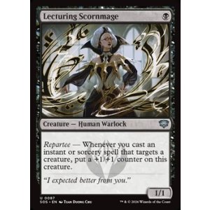 画像: 【英語Foil】講義する侮蔑魔道士/Lecturing Scornmage