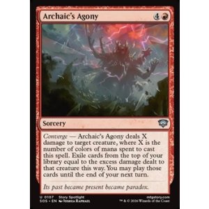 画像: 【英語Foil】アルカイックの苦悶/Archaic's Agony