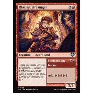 画像: 【英語】燃え立つ火歌い/Blazing Firesinger