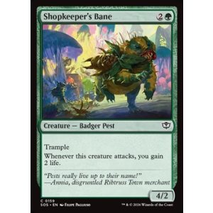 画像: 【英語Foil】店主の災難/Shopkeeper's Bane