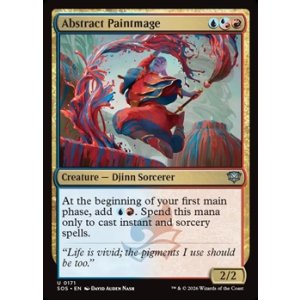 画像: 【英語】抽象の描画魔道士/Abstract Paintmage