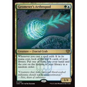 画像: 【英語Foil】幾何学の節足動物/Geometer's Arthropod