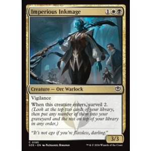 画像: 【英語Foil】傲慢な墨魔道士/Imperious Inkmage