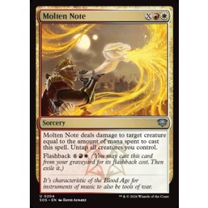 画像: 【英語Foil】溶融せし音色/Molten Note