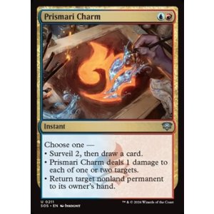 画像: 【英語Foil】プリズマリの魔除け/Prismari Charm