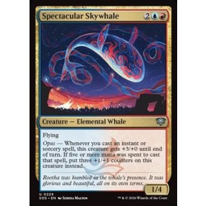 画像: 【英語Foil】絢爛たる空鯨/Spectacular Skywhale