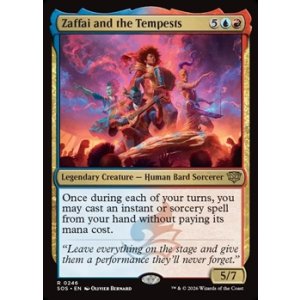 画像: 【英語Foil】ザファイとザ・テンペスツ/Zaffai and the Tempests