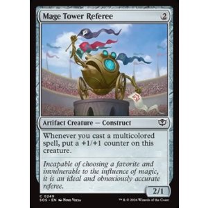 画像: 【英語Foil】メイジタワーの審判/Mage Tower Referee