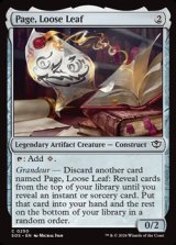 画像: 【英語】気ままな紙片、ページ/Page, Loose Leaf