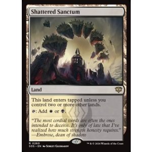 画像: 【英語Foil】砕かれた聖域/Shattered Sanctum