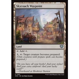 画像: 【英語Foil】飛空バスの中継地/Skycoach Waypoint