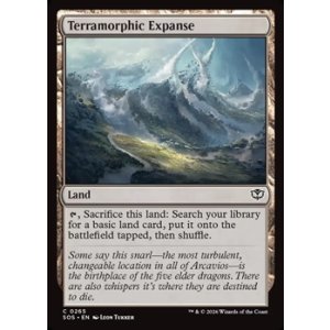 画像: 【英語Foil】広漠なる変幻地/Terramorphic Expanse