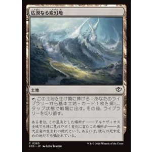 画像: 【日本語Foil】広漠なる変幻地/Terramorphic Expanse