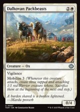 画像: 【英語】ダルコヴァンの荷役獣/Dalkovan Packbeasts